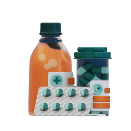 Médecine  3D Icon