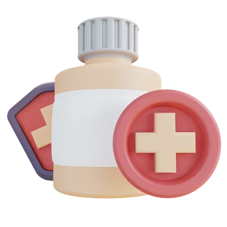 Médecine  3D Icon