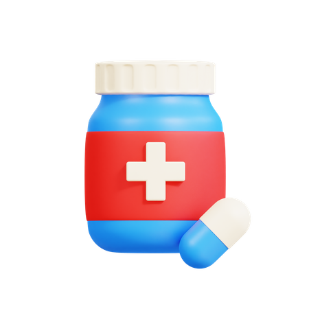 Médecine  3D Icon