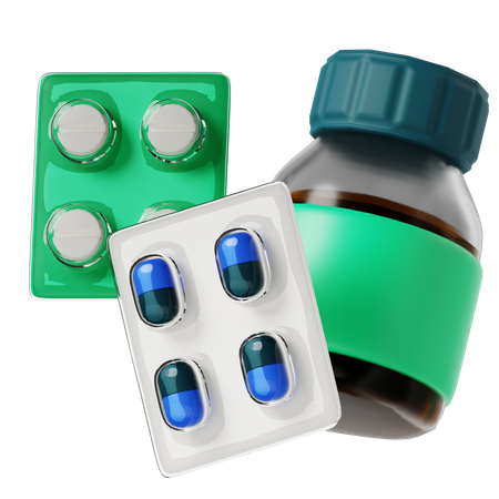 Médecine  3D Icon