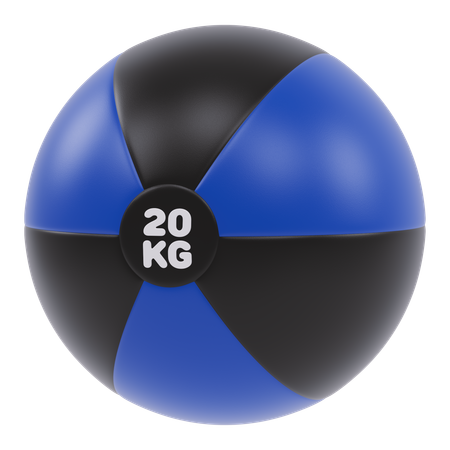 Médecine-ball  3D Icon