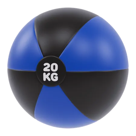 Médecine-ball  3D Icon