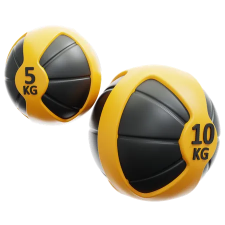 Médecine-ball  3D Icon