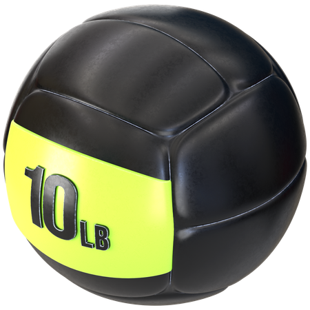 Médecine-ball  3D Icon