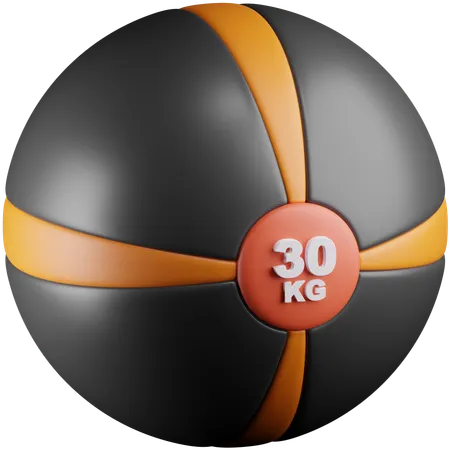 Médecine-ball  3D Icon