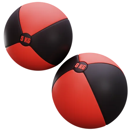 Médecine-ball  3D Icon