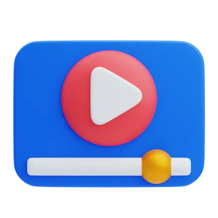 Media  3D Icon