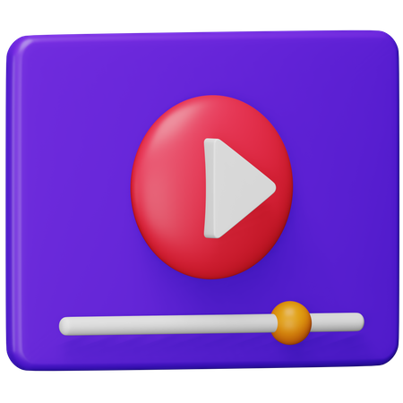 Media  3D Icon