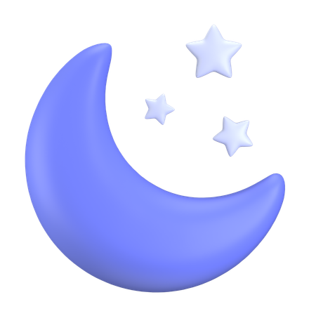 Media Luna  3D Icon