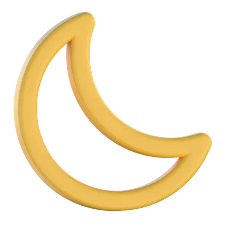 Media Luna  3D Icon