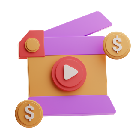 Media Marketing  3D Icon