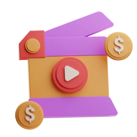 Media Marketing  3D Icon