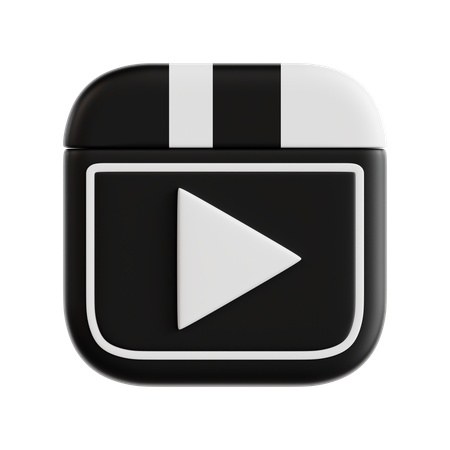 Media Player  3D Icon