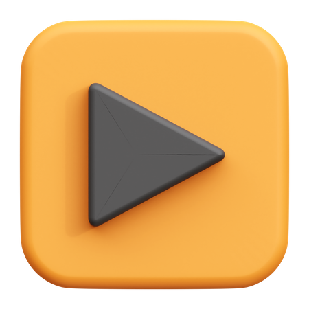 Media Player  3D Icon