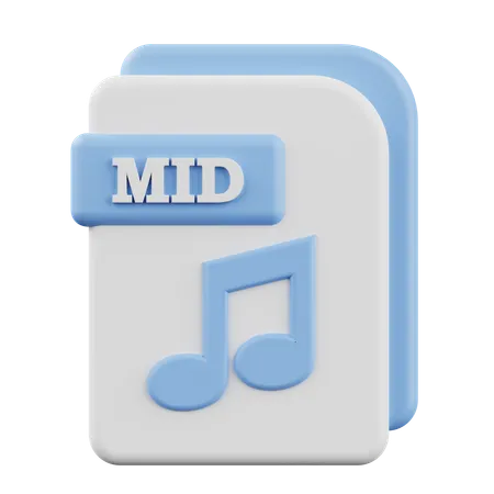 Medio  3D Icon