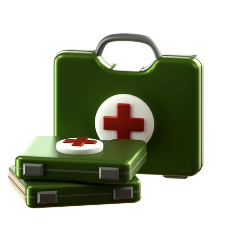 Medic Bag  3D Icon