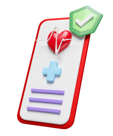 Medical App  3D Icon