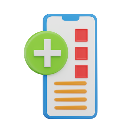 Medical App  3D Icon