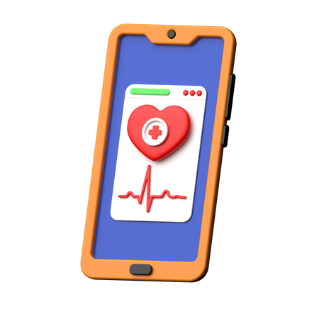 Medical App  3D Icon