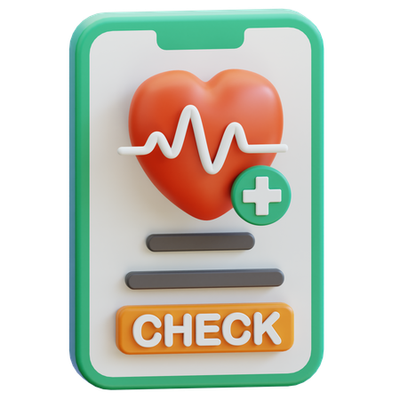 Medical app  3D Icon