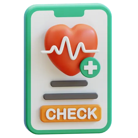 Medical app  3D Icon