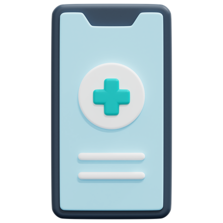 Medical App  3D Icon