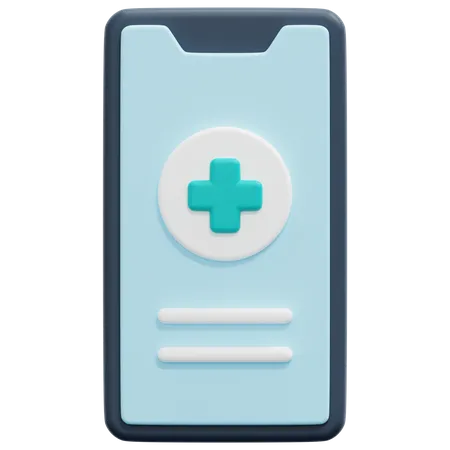 Medical App 3D Icon
