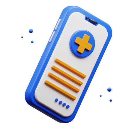 Medical App  3D Icon