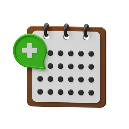 Medical Appointment  3D Icon