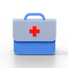 3d medical bag logo