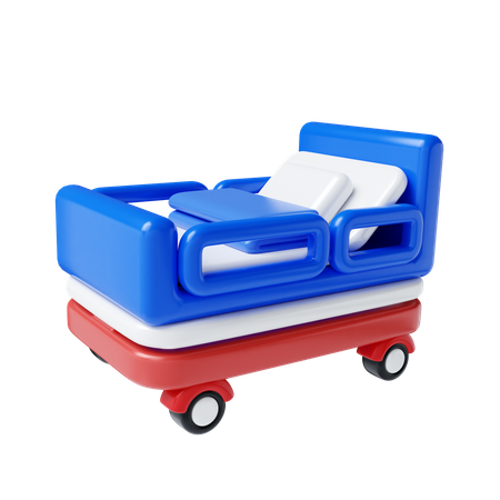 Medical Bed  3D Icon