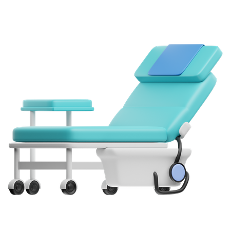 Medical Bed  3D Icon