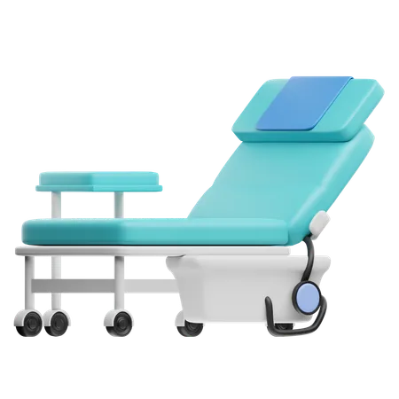 Medical Bed  3D Icon