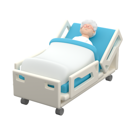 Medical Bed  3D Icon