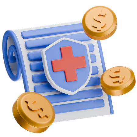 Medical Bill Protection  3D Icon