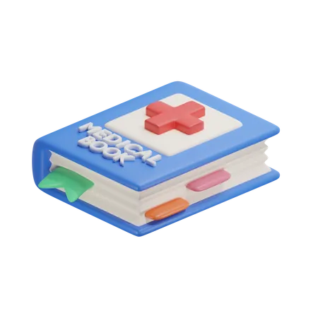Medical Book  3D Icon