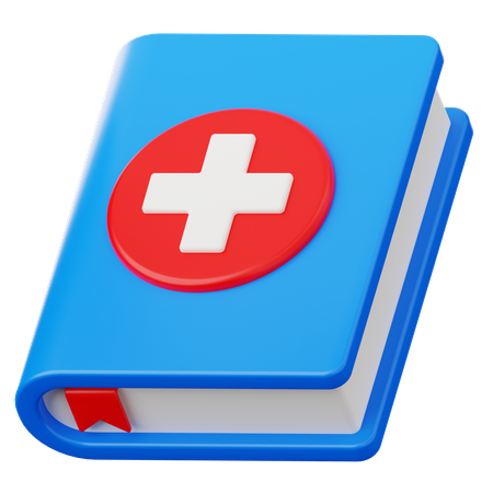 Medical Book  3D Icon