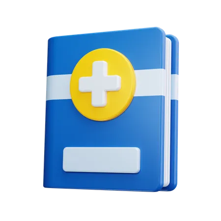 Medical Book  3D Icon