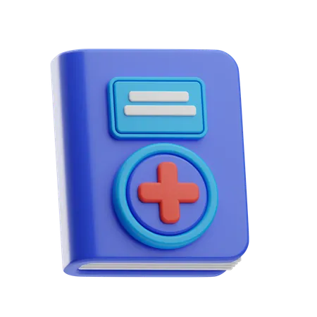 Medical Book  3D Icon