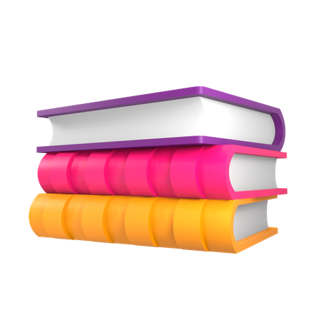 Medical Book 3D Illustration