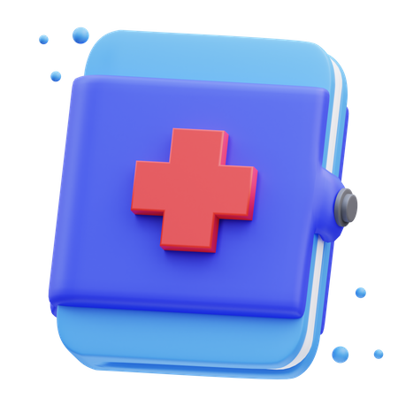 Medical Book 3D Icon