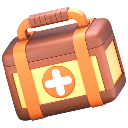 医療用ボックス  3D Icon