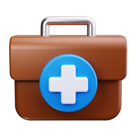 Medical Box  3D Icon