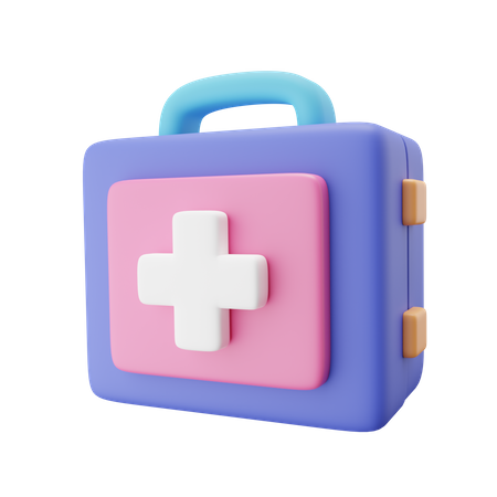 Medical Box  3D Icon