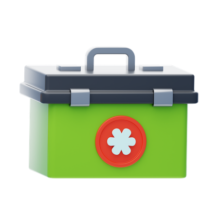 Medical Box  3D Icon