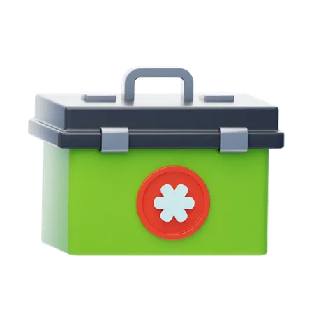 Medical Box  3D Icon