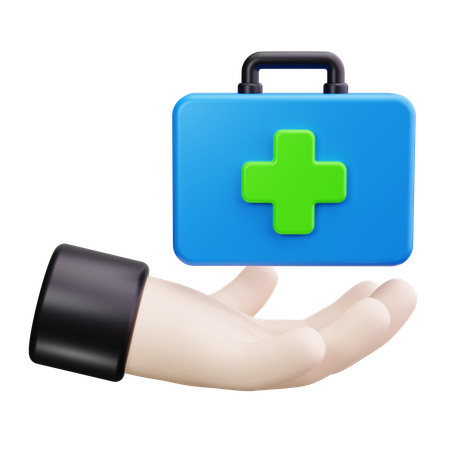 Medical Box  3D Icon