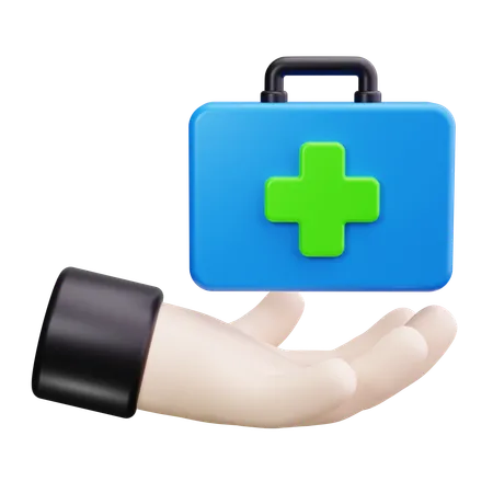 Medical Box  3D Icon