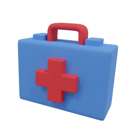 Medical Box  3D Illustration