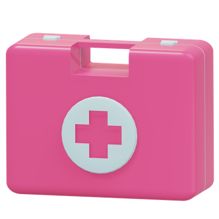 Medical Box  3D Illustration